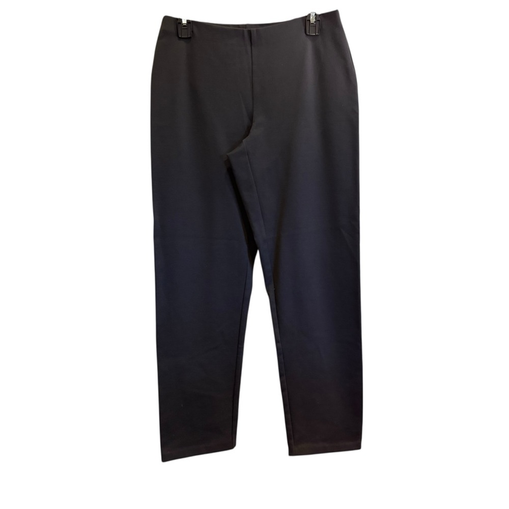 Eileen Fisher Women’s Timeless Ponte Rye Tapered Leg Pull On Pants sz S